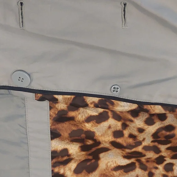 Laundry By Shelli Segal Double-Breasted Trench Coat - Taupe - Picture 14 of 15